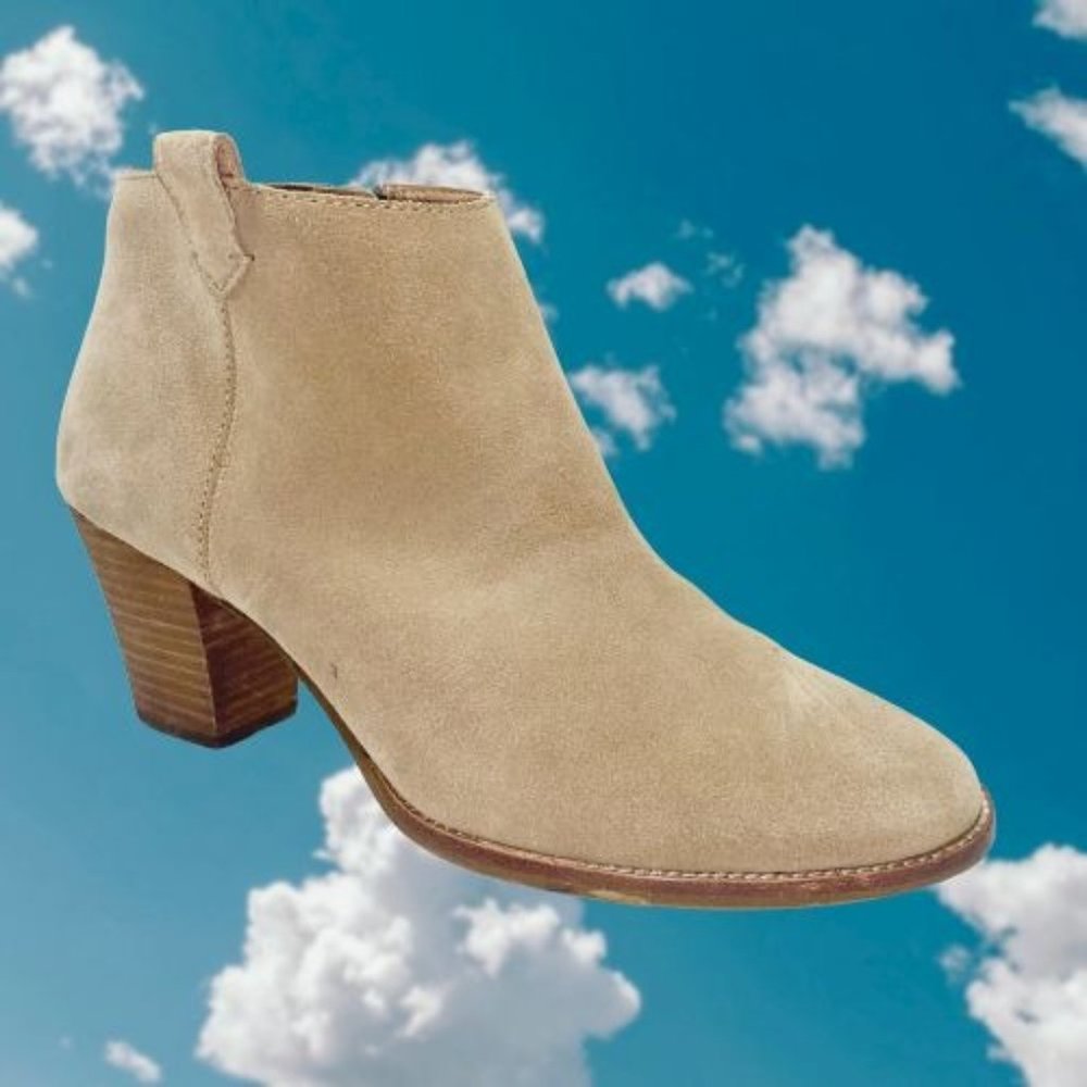 Madewell Suede Billie Boots 9.5